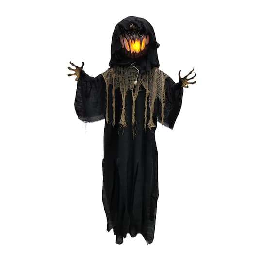 Michaels, 5ft. Hanging Pumpkin Reaper by Ashland® – Category: Halloween Animatronics